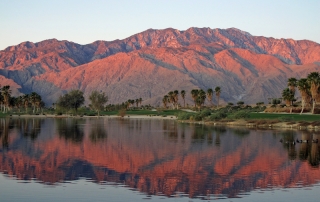 Sunset at Palm Desert Golf Course